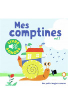 Mes comptines - vol01 - 6 images a regarder, 6 comptines a ecouter