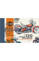 Harley-davidson 120 - une celebration en dessin