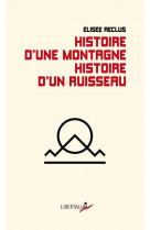 Histoire d une montagne. histoire d un ruisseau