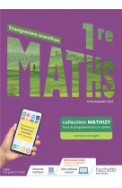 Mathizy : maths, enseignement scientifique  -  1re  -  cahier eleve