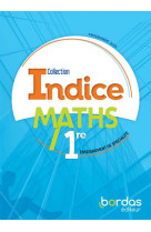 Indice maths : 1re  -  programme 2019