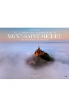 Vol au-dessus de la grande baie du mont saint-michel