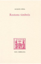 Restons timbres