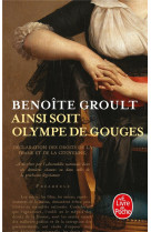 Ainsi soit olympe de gouges