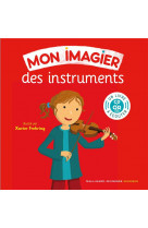 Mon imagier des instruments - livre-cd avec qr code