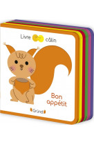 Livre câlin mini feutrine - bon appétit