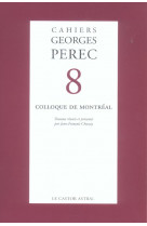 Cahiers georges perec n 8