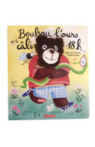 Livre marionnette - boubou l-ours et le calin de 18 heures