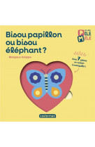 Mes premiers livres pele mele - bisou papillon ou bisou elephant ?