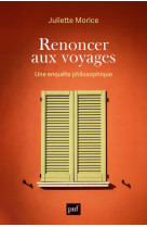 Renoncer aux voyages