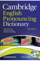 Cambridge english pronouncing dictionary with cd-rom for windows and