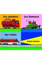 Les camions - les bateaux - les trains (coffret)