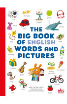 The big book of english words and pictures - livre + audio