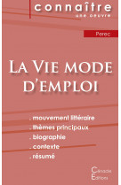 Fiche de lecture la vie mode d'emploi de perec (analyse littéraire de référence et résumé complet)