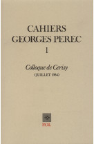 Cahiers georges perec