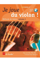 Wim meuris : je joue du violon ! vol. 2 - recueil + enregistrement(s) en ligne