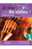 Wim meuris : je joue du violon ! vol. 3 - recueil + enregistrement(s) en ligne