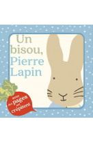 Un bisou, pierre lapin