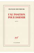 Une position pour dormir