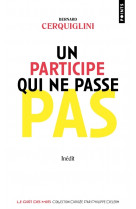 Un participe qui ne passe pas