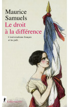 Le droit à la différence - les juifs et l'universalisme français