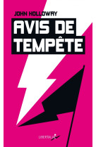 Avis de tempête