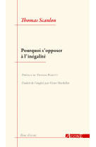 Pourquoi s'opposer à l'inégalité