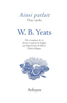 Ainsi parlait w.b. yeats