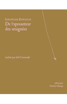 De l'apesanteur des araignées