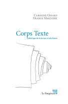 Corps texte esthétique de la lecture à voix haute