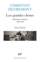 Les grandes choses