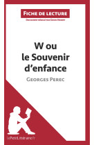 W ou le souvenir d'enfance de georges perec (fiche de lecture)