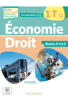 Les parcours pros économie-droit 1re, tle bac pro (2024) - pochette élève