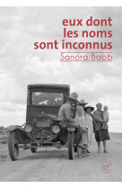 Eux dont les noms sont inconnus (titre provisoire)