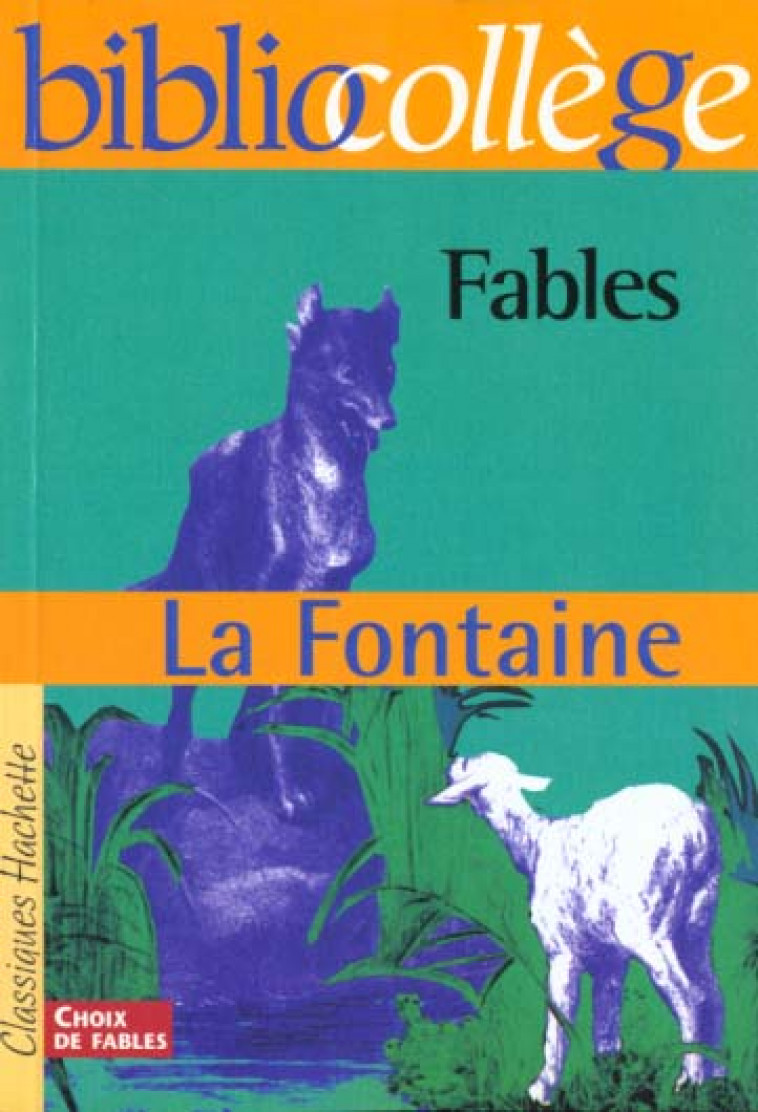 FABLES - LA FONTAINE JEAN - HACHETTE