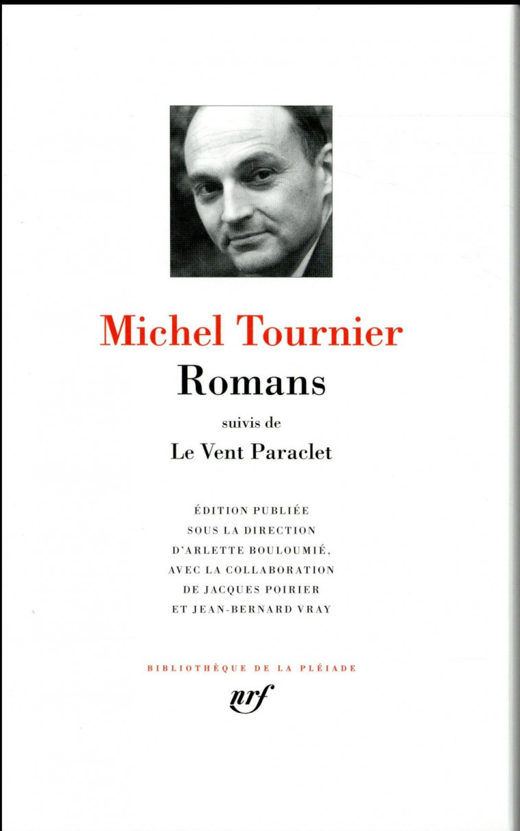 ROMANS  -  LE VENT PARACLET - TOURNIER MICHEL - Gallimard