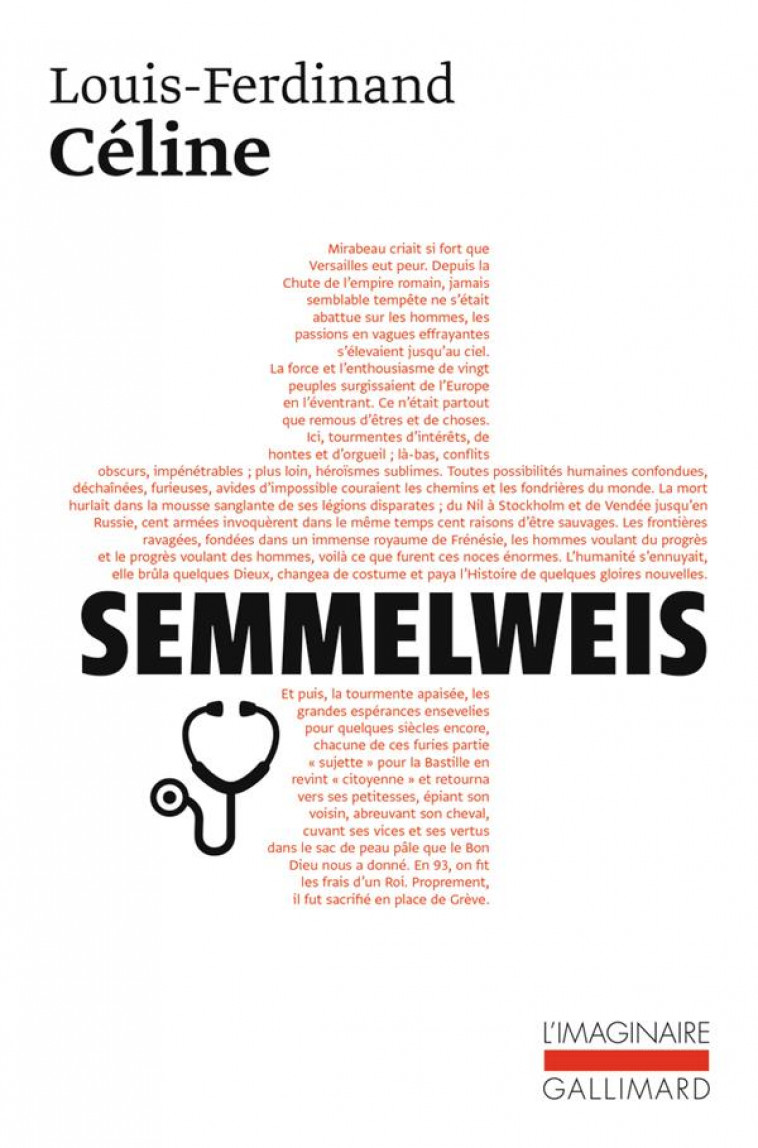 SEMMELWEIS - CELINE/SOLLERS - GALLIMARD