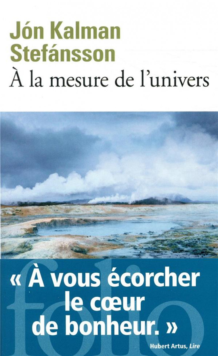 A LA MESURE DE L'UNIVERS - STEFANSSON J K. - GALLIMARD