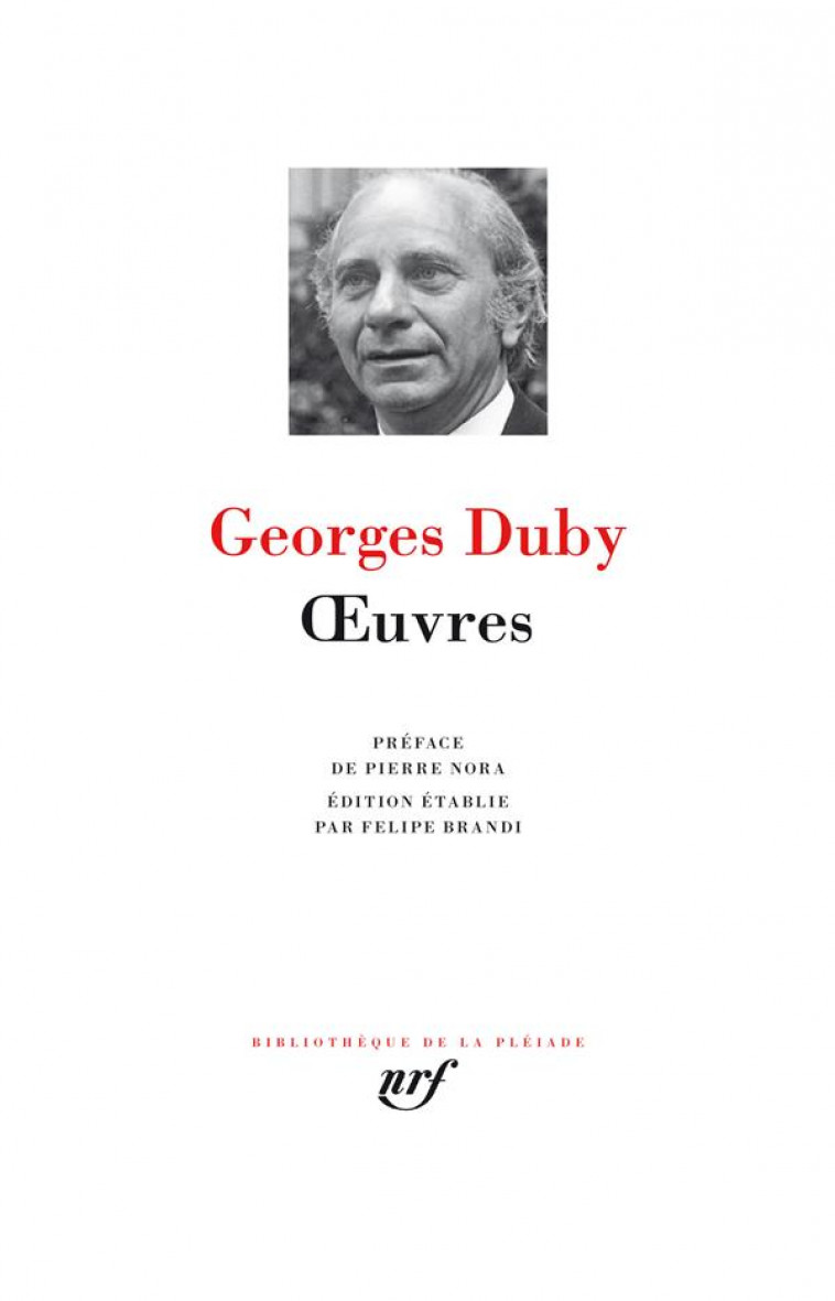 OEUVRES - DUBY GEORGES - GALLIMARD