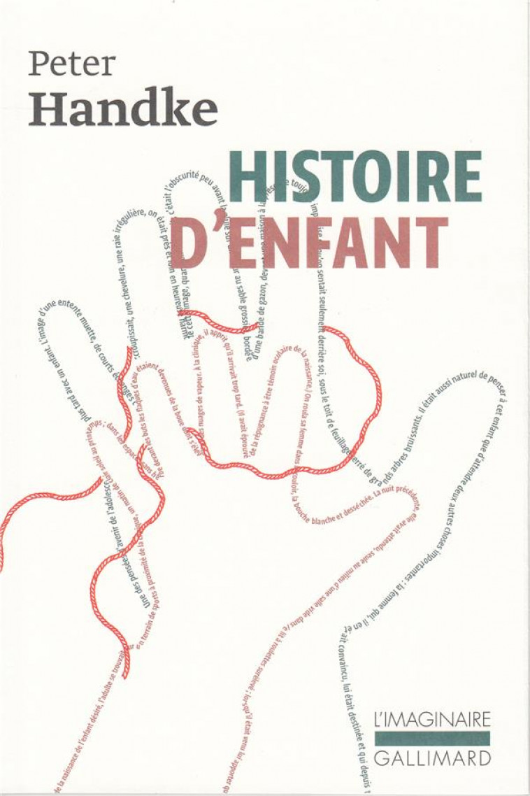 HISTOIRE D'ENFANT - HANDKE PETER - GALLIMARD