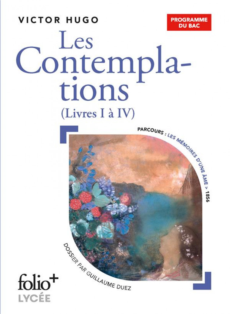 LES CONTEMPLATIONS (LIVRES I A IV), DE VICTOR HUGO - HUGO VICTOR - GALLIMARD