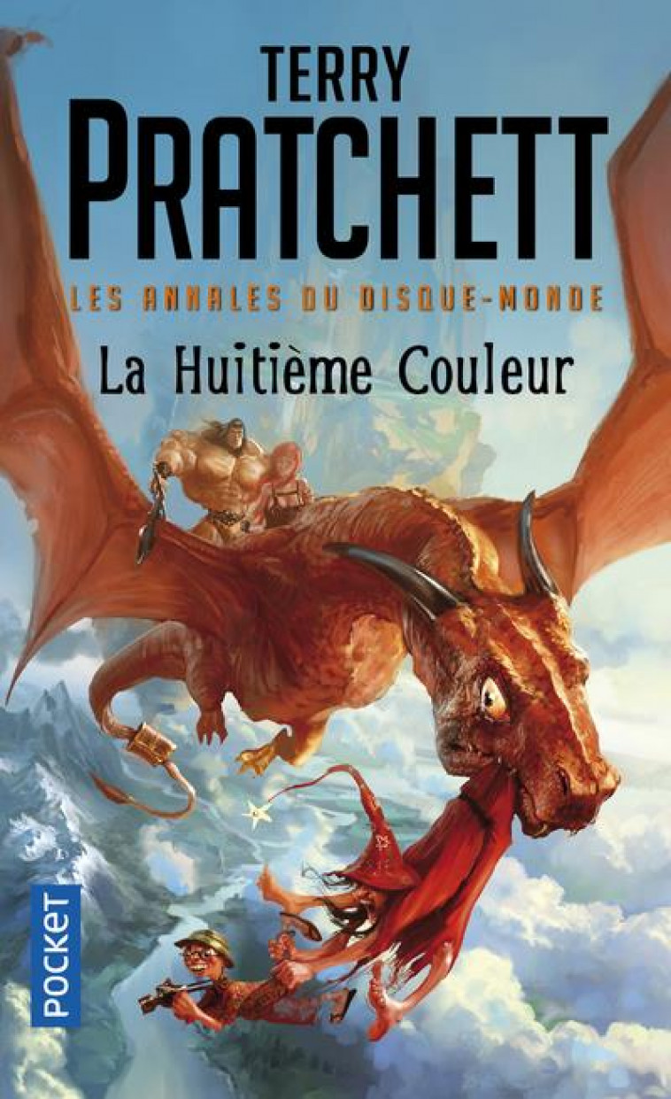 LES ANNALES DU DISQUE-MONDE T.1  -  LA HUITIEME COULEUR - PRATCHETT/SIMONETTI - POCKET