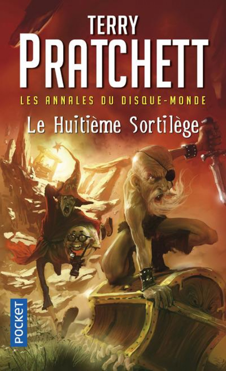 LES ANNALES DU DISQUE-MONDE T.2  -  LE HUITIEME SORTILEGE - PRATCHETT/SIMONETTI - POCKET