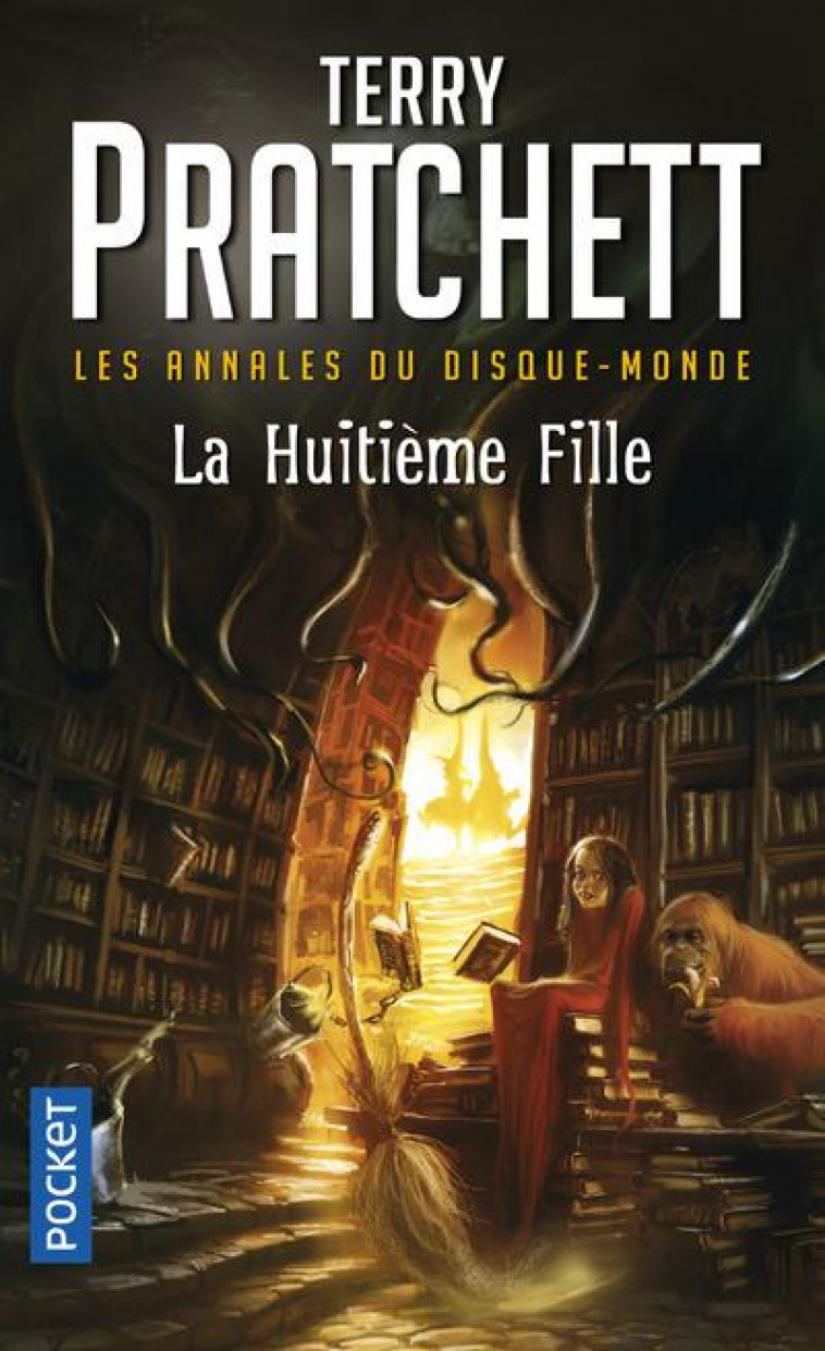 LES ANNALES DU DISQUE-MONDE T.3  -  LA HUITIEME FILLE - PRATCHETT/SIMONETTI - POCKET