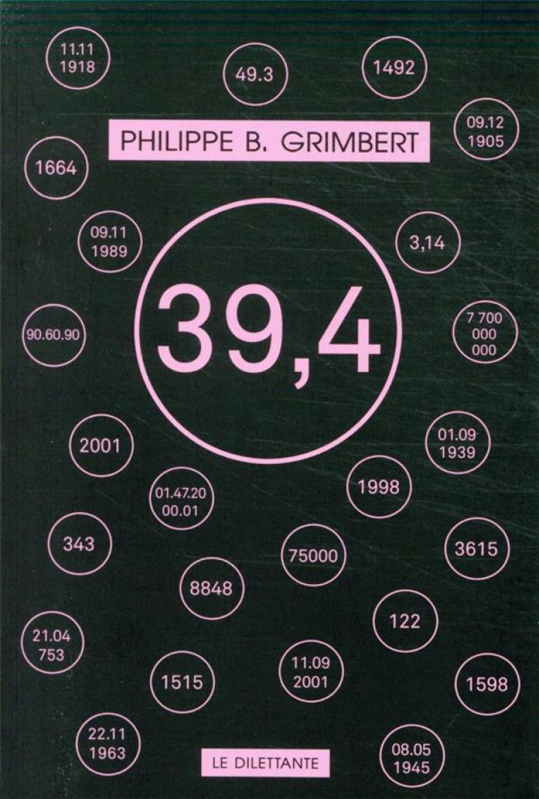 39,4 - B.GRIMBERT PHILIPPE - LE DILETTANTE