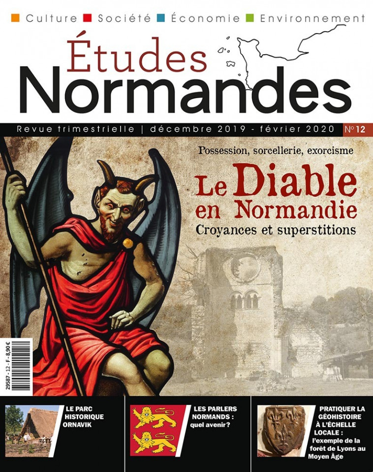 ETUDES NORMANDES N12 DIABLE EN NORMANDIE -  Collectif - OREP