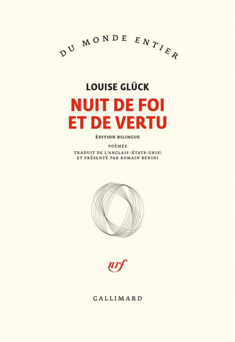 NUIT DE FOI ET DE VERTU - GLUCK LOUISE - GALLIMARD