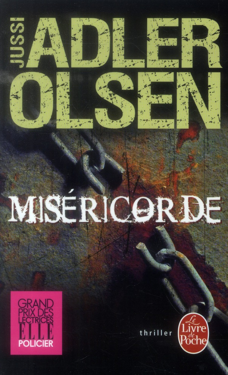 LES ENQUETES DU DEPARTEMENT V T.1  -  MISERICORDE - ADLER-OLSEN JUSSI - Le Livre de poche