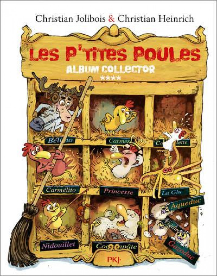 LES P'TITES POULES  -  INTEGRALE VOL.4  -  T.13 A T.16 - JOLIBOIS/HEINRICH - POCKET