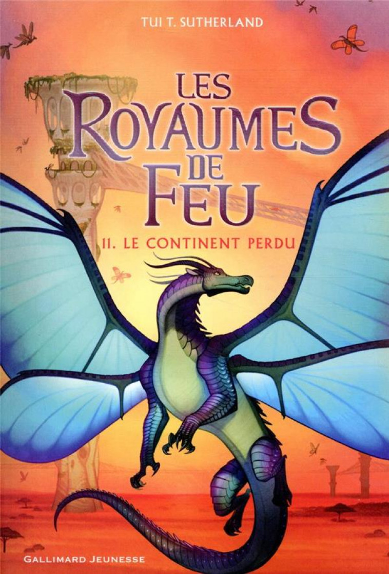 LES ROYAUMES DE FEU T.11  -  LE CONTINENT PERDU - SUTHERLAND TUI T. - GALLIMARD